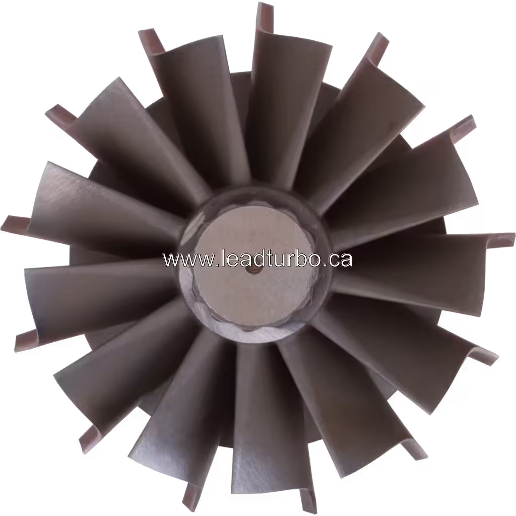 Roue turbine HX82 3819093 TW pour Cummins QSK78 top view