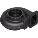 Vue interne de la turbine housing J96 montrant la roue de turbine