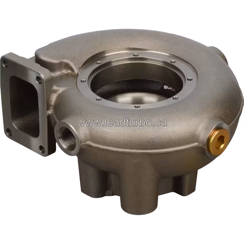 Marine Engine Turbine Housing Side View