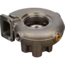 Marine Engine Turbine Housing Side View