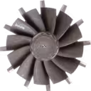 Aftermarket turbine wheel for turbocharger rebuild