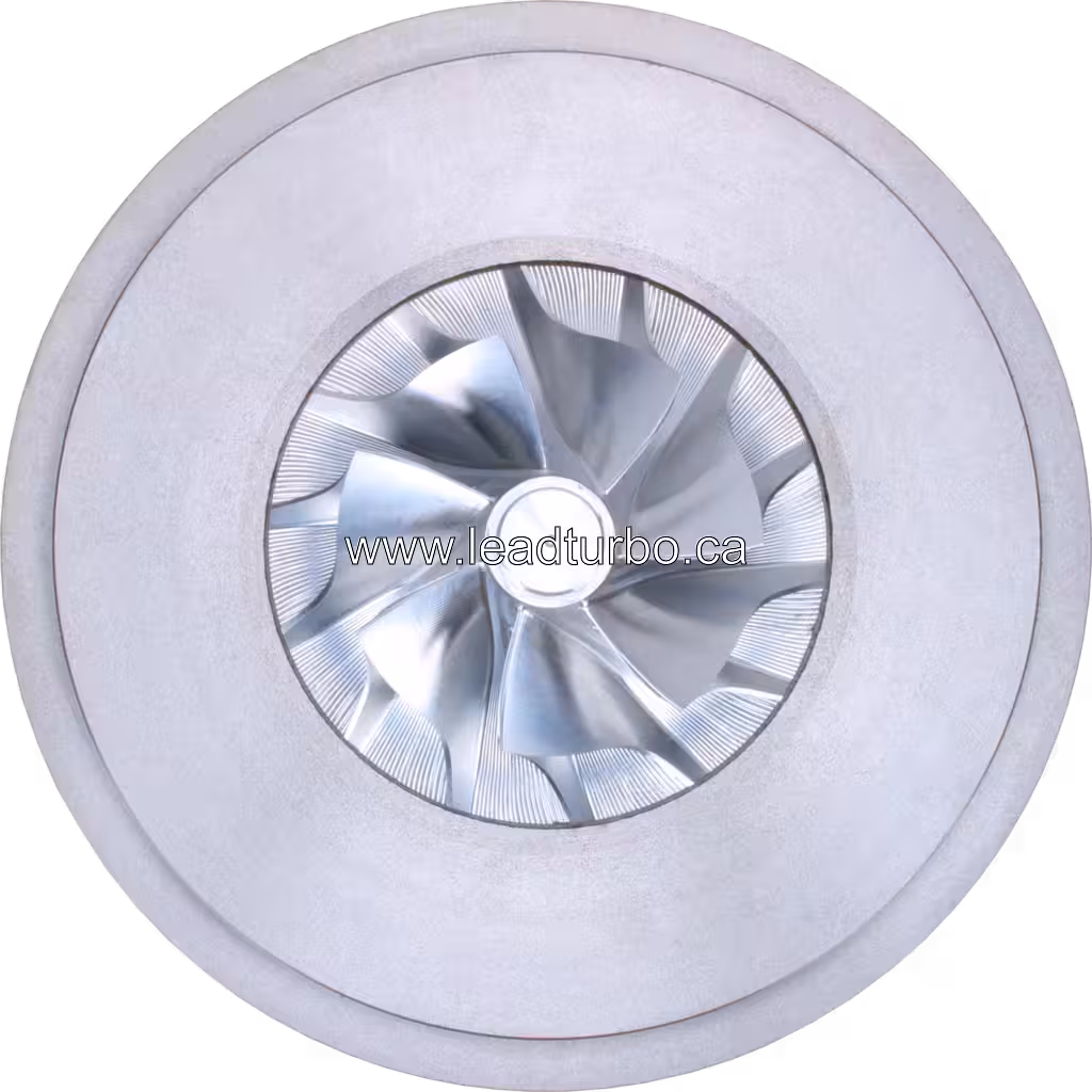 Turbocharger Core for CAT Earth Moving Applications top view