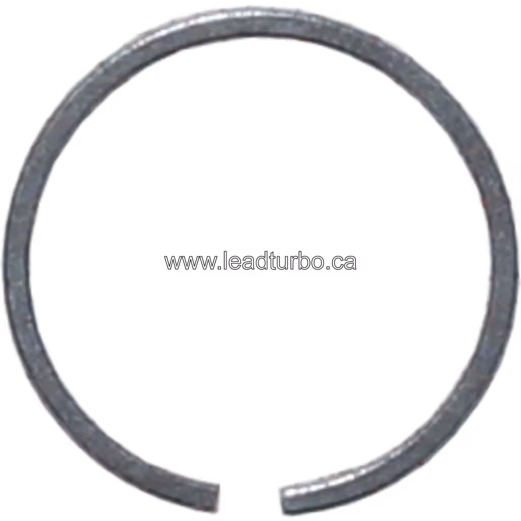 Aftermarket turbo piston ring close up
