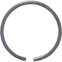Aftermarket turbo piston ring close up