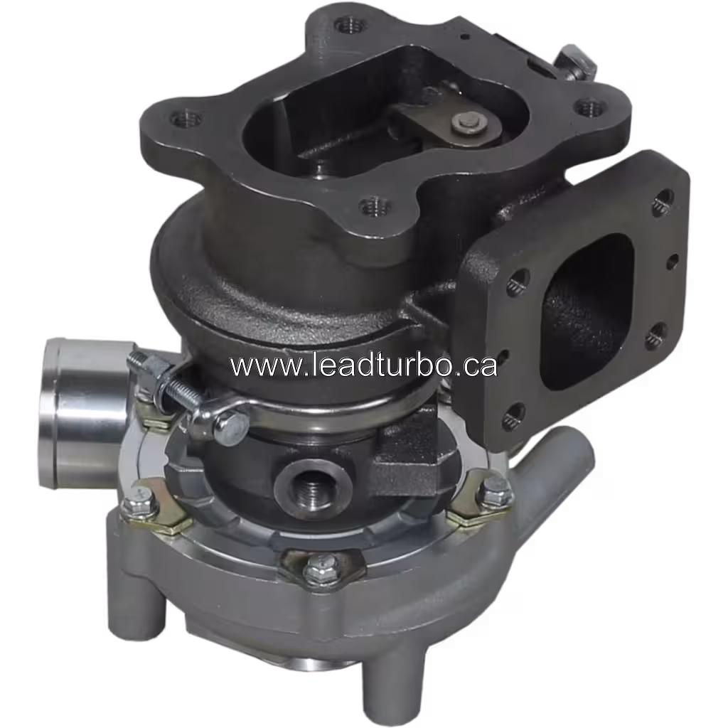 Turbocompresseur 047-004B KT10-1B pour Kia Sportage I 2.0 TD bottom 45 degree view