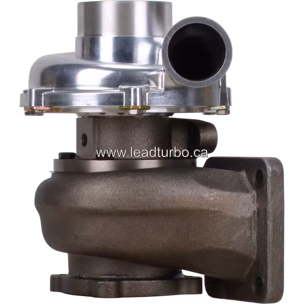 Vue avant du turbocompresseur 114400-3320 RHE61 montrant l'impulseur du compresseur