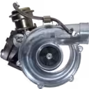 Turbocompresseur 1144002582 Isuzu 6BG1-TCI vue avant avec carter compresseur argenté