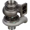 Turbocompresseur 166898 vue de dessous montrant les broches de l'actionneur