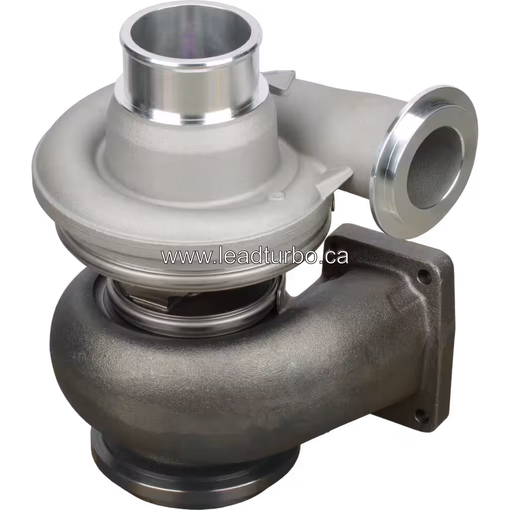 Turbocompresseur 166898 vue de dessus à 45 degrés