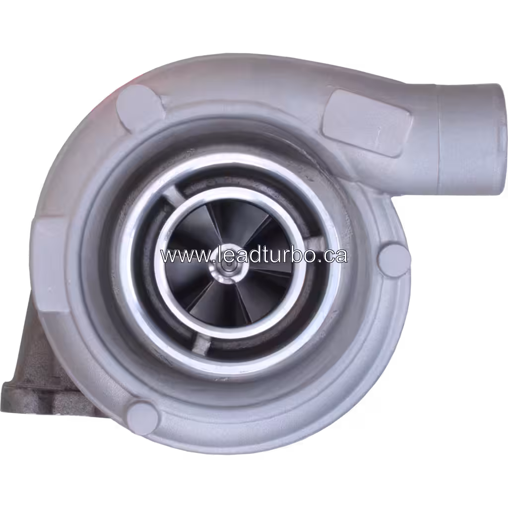 Turbocompresseur 167303 S2ESL-113 vue de face avec carter de turbine à deux ports