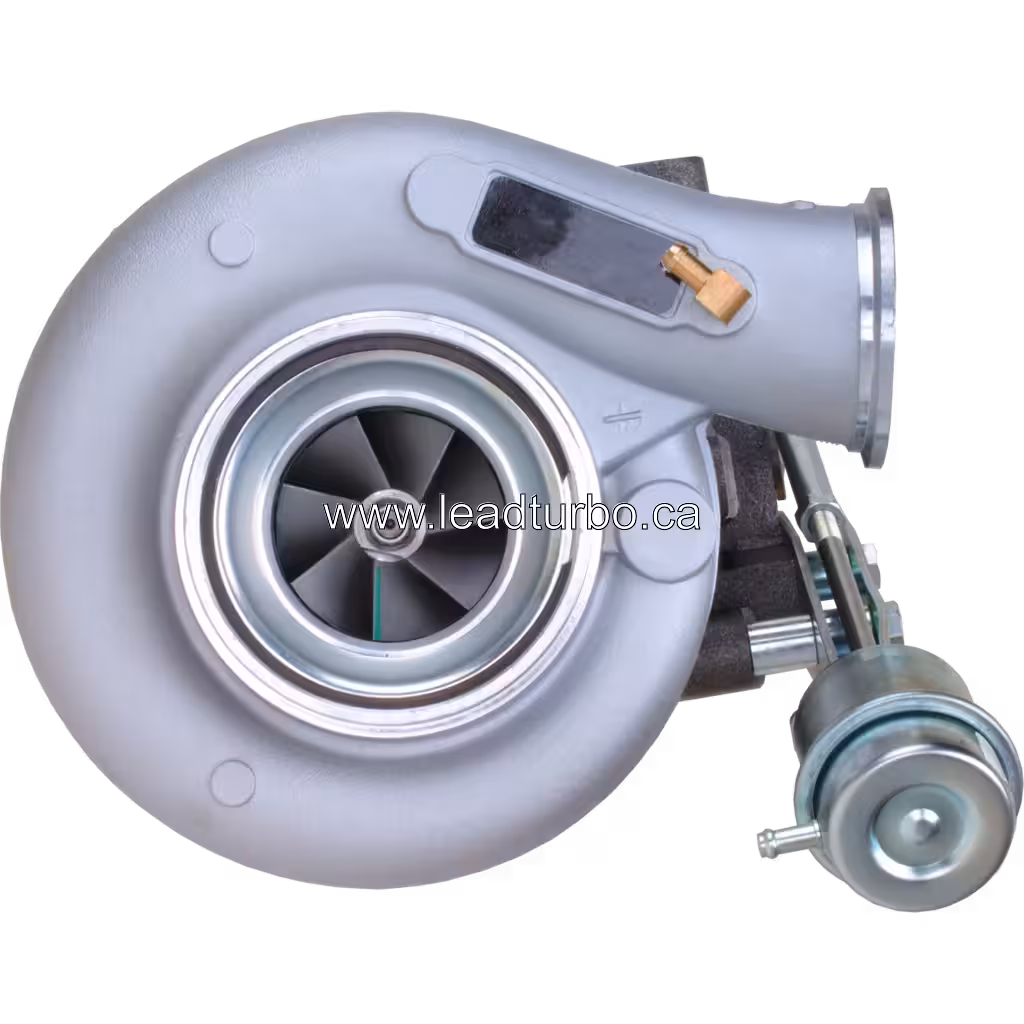 Turbocompresseur HX40W 4039139 vue avant avec actionneur mécanique