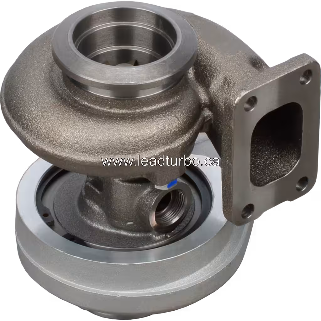 Turbocompresseur de remplacement 316101 S1B pour John Deere 4045T bottom 45 degree view