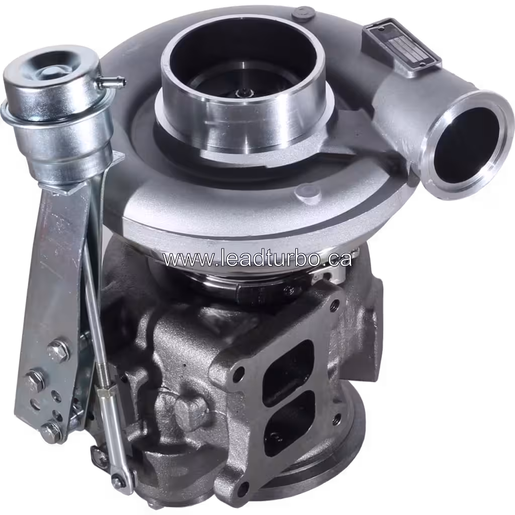 Vue avant du turbocompresseur de remplacement 3592778