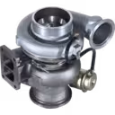 Vue latérale du turbocompresseur pour excavatrice CAT 345BL