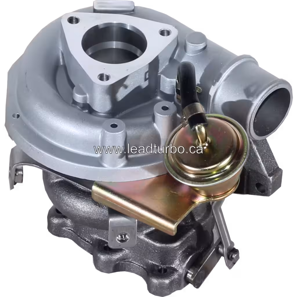 Vue avant du turbocompresseur pour Nissan Frontier et Navara