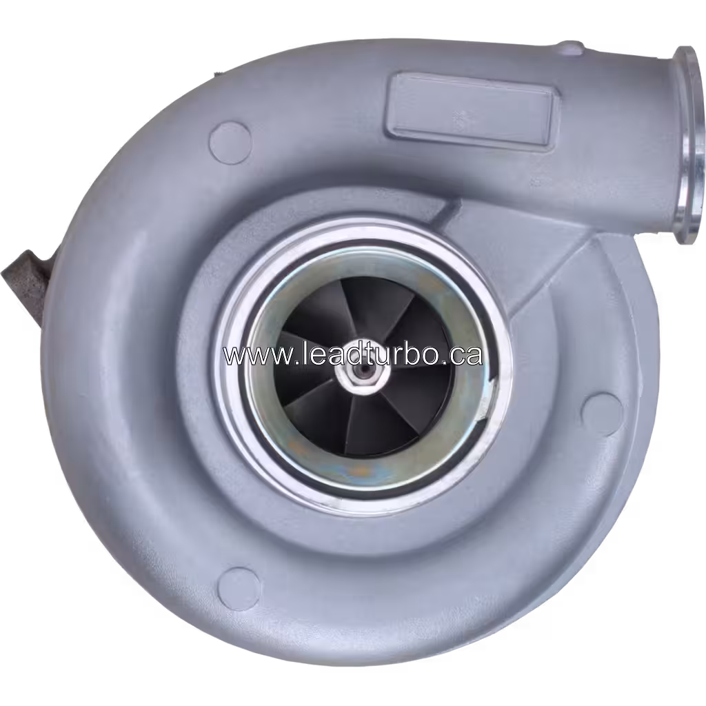 Détail du carter de compresseur turbo Volvo
