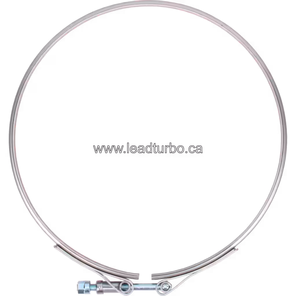 V-band 3528109 avec onglets métalliques perforés, vue de dessus