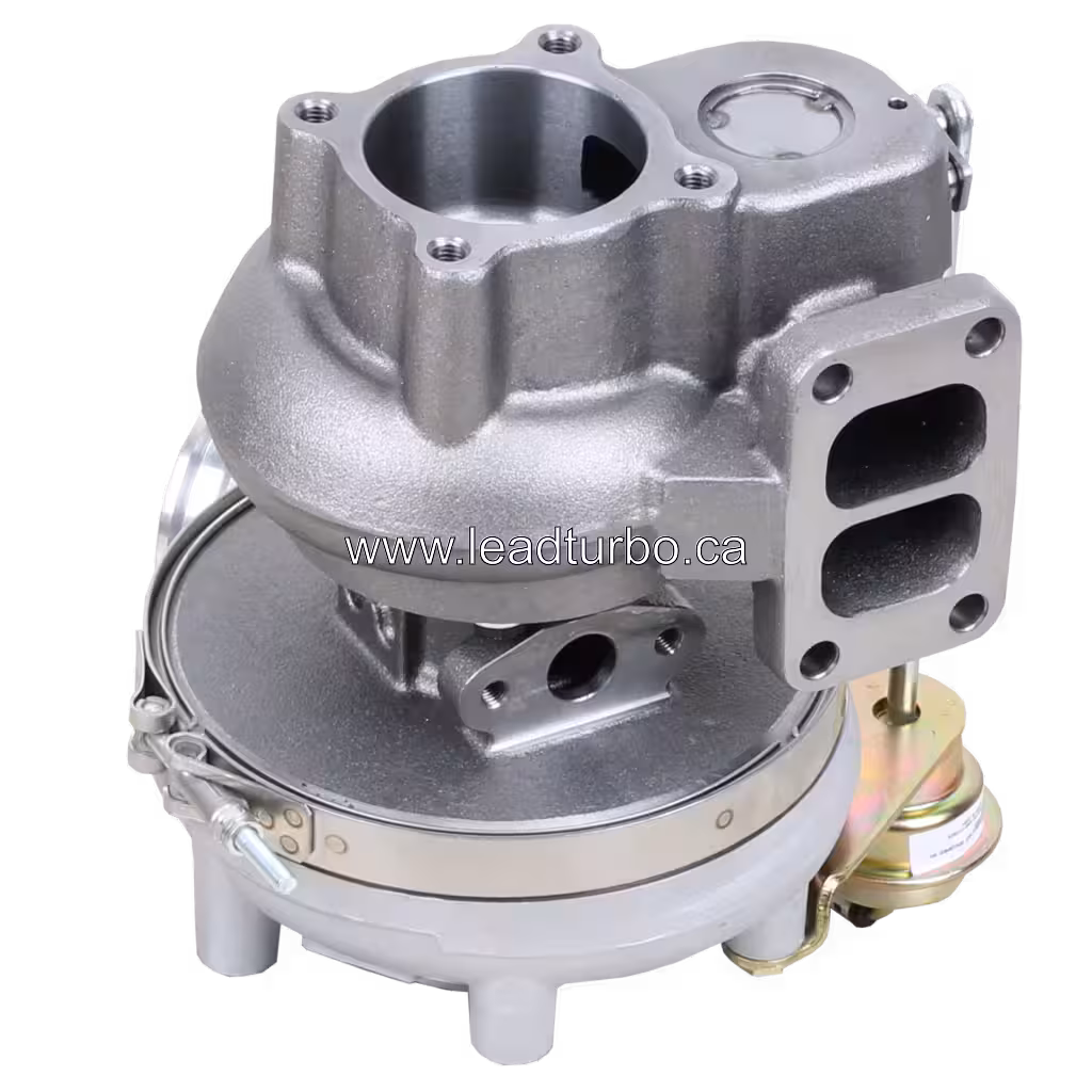 Side view showing compressor housing of 12709880013