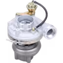 Front view of 12709880013 turbocharger assembly