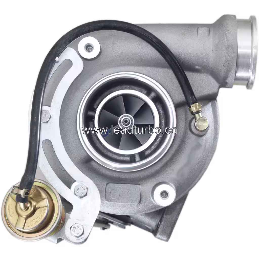 12709880018 S200G-3071NRAKB turbocharger front view with grey cast housing