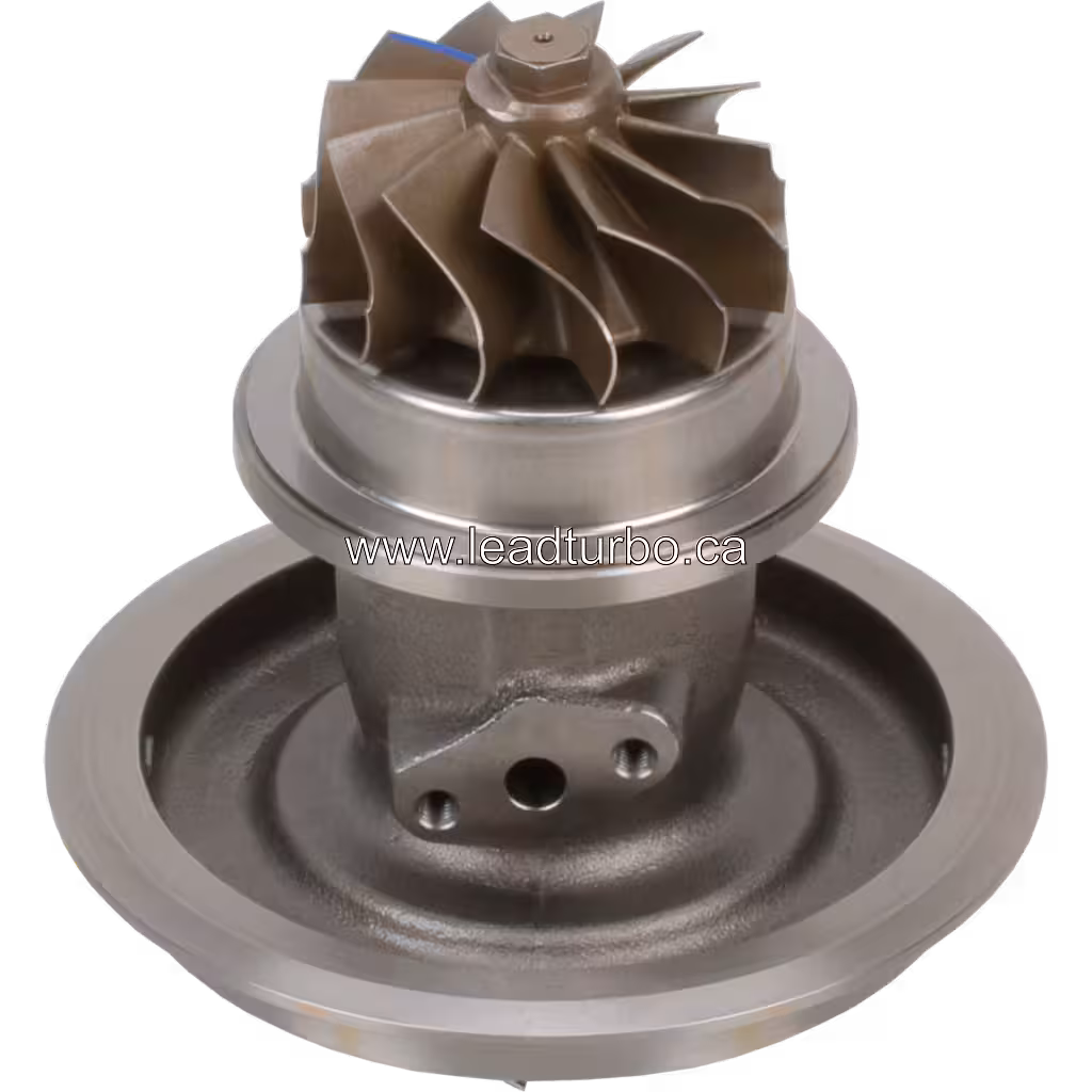 1350-090-900 KTR90-232E Turbo Core Replacement for Komatsu PC400-7 bottom 45 degree view