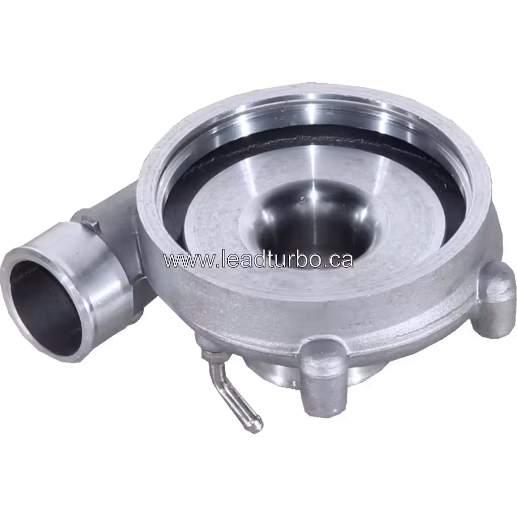 Inlet port and casting details of CT26 compressor housing