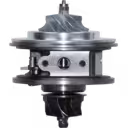 FOR 28200-4A470 turbocharger core front view with compressor and turbine wheels