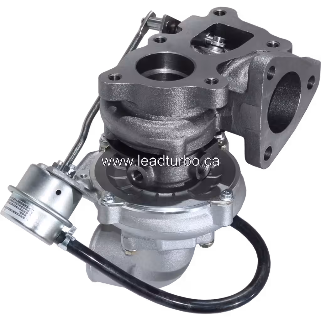 GT1749S turbocharger compressor housing detail