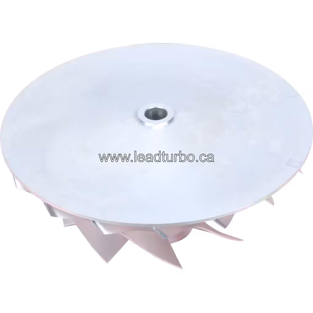 2835438A Compressor Wheel Bottom 45 Degree View