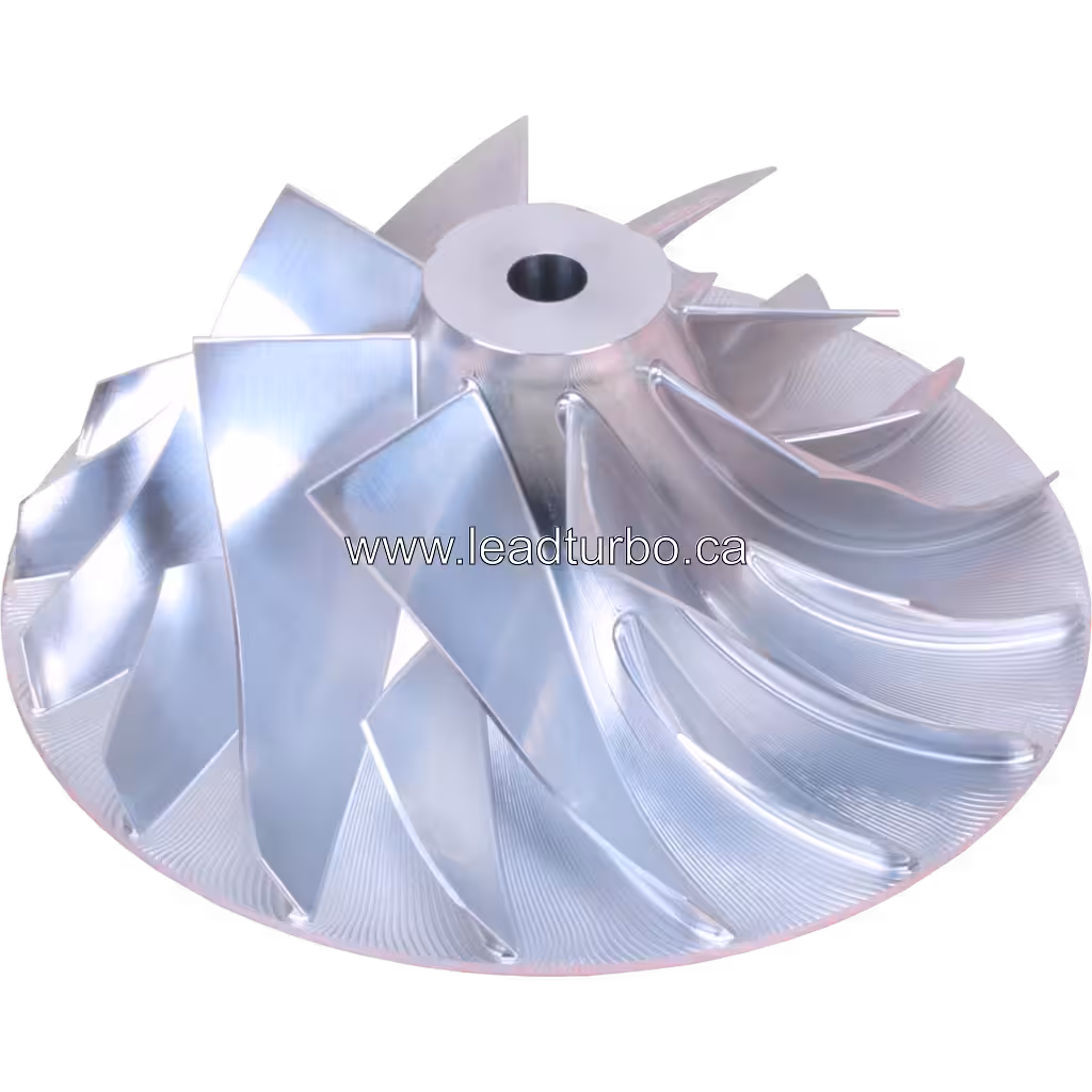 2835438A Compressor Wheel Top 45 Degree View