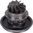 45-degree bottom view of FOR 2882099 core showing turbine wheel