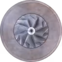 Front view of FOR 2882099 turbocharger core showing compressor wheel