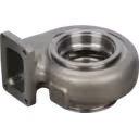 Machined central opening of aftermarket turbine housing 2586589