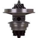 311144 S4DS-011 turbo core front view showing turbine and compressor wheels