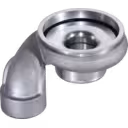 317753 compressor housing bottom view showing mounting flange details