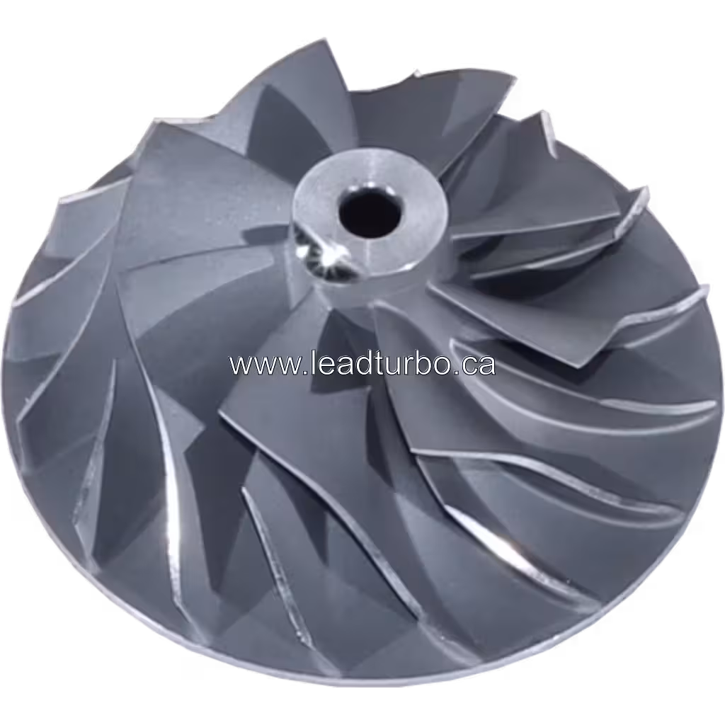 3537152 J96 compressor wheel with curved blades and central hub