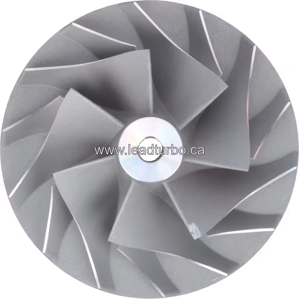 3593686 HX50 Compressor Wheel Replacement for Cummins M11 top view