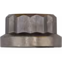 400768-0014 TV9101 turbocharger shaft nut front view