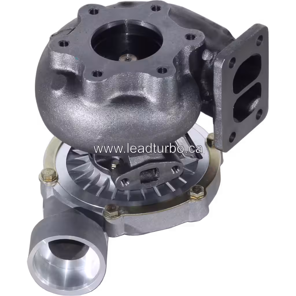 466721-0018 TO4E55 Turbocharger Replacement for Daewoo D1146T Generator bottom 45 degree view