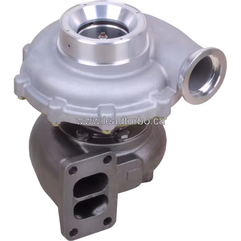 53279887159 K27 2-3371OLAKB 15 20 Turbocharger Replacement for Ford NHDD 230HP Cummins 45 degree view