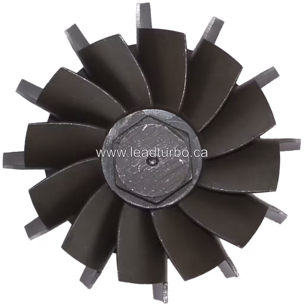 704580-0016 GT1852V Turbine Wheel for Mercedes-Benz Sprinter OM611 top view