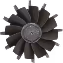 704580-0016 GT1852V Turbine Wheel for Mercedes-Benz Sprinter OM611 thumbnail 2