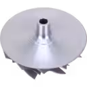 Bottom view of 705319-0001 compressor wheel backplate and central bore
