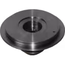 Vue en 45 degrés du bearing housing J96 montrant le bore central