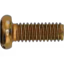 Bouton BTL7510 tête hexagonale finition dorée