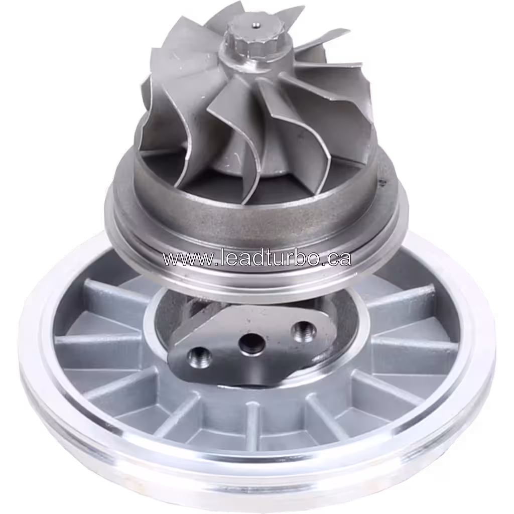 Détail du rotor et paliers du turbo J90S-02