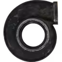 Carcasse turbine 178498 S510C004 vue de face, finition mate gris foncé