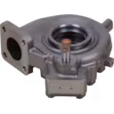Détail carter turbine turbocompresseur Isuzu