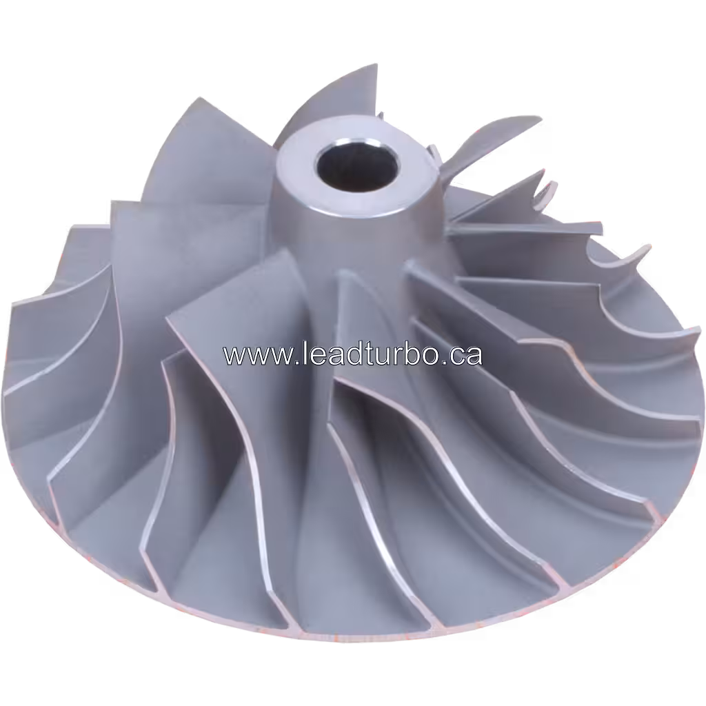 Compressor wheel for CAT 3412 earth moving turbocharger
