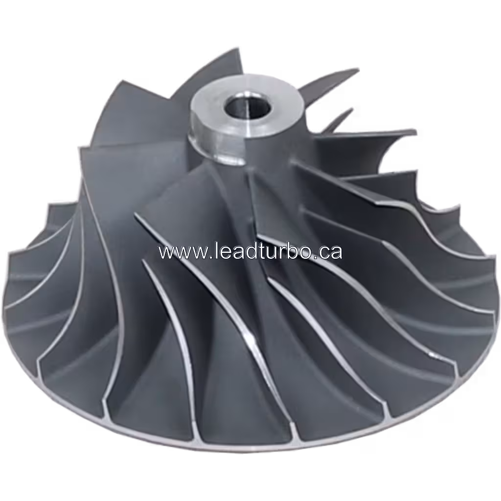 Aftermarket compressor wheel for turbocharger replacement